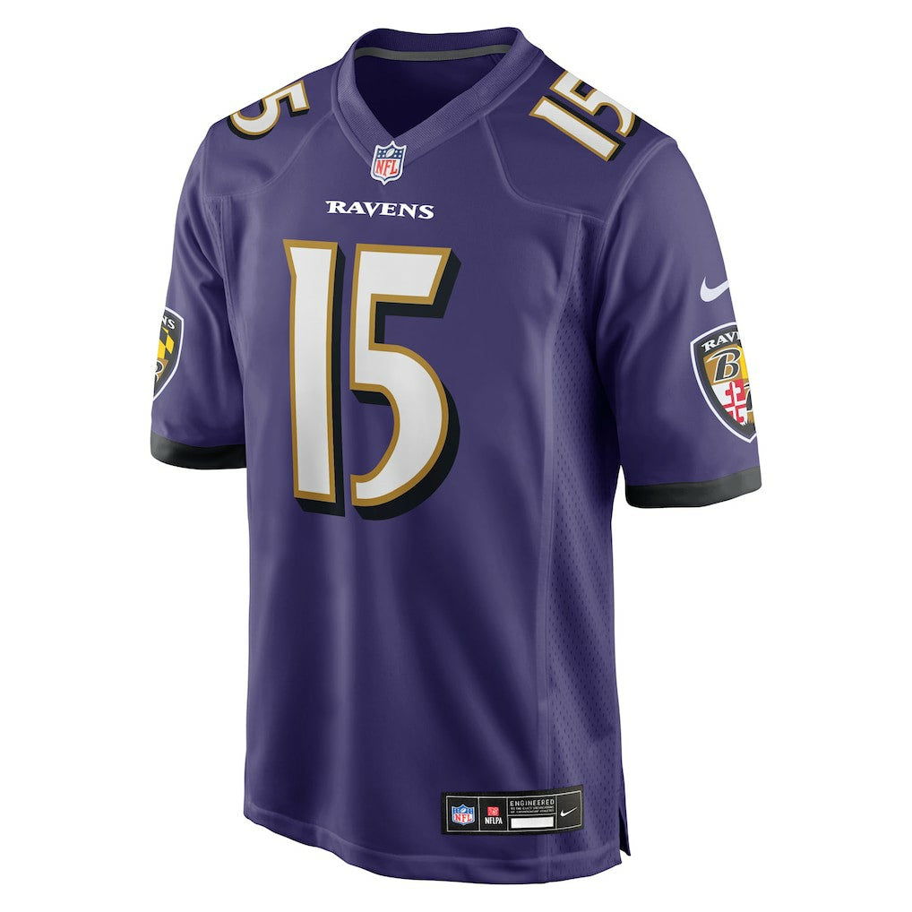 Cooper Rush Baltimore Ravens Team Game Jersey - Purple | NFL Jerseys