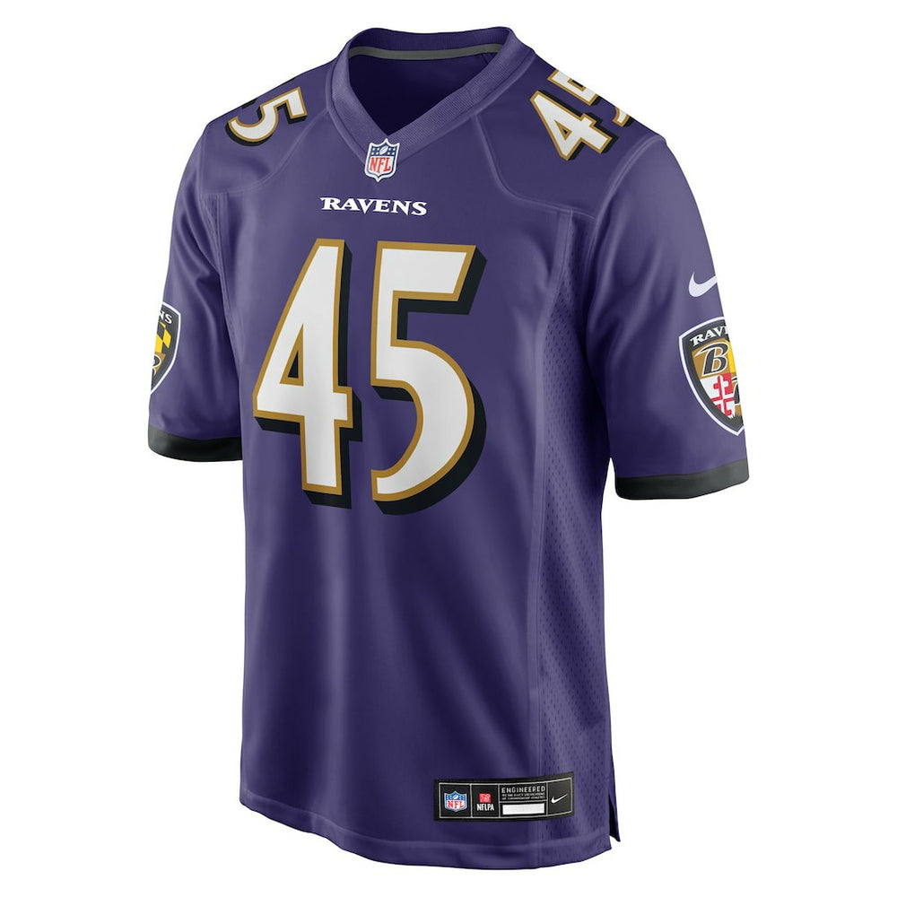 Mike Green Baltimore Ravens Team Game Jersey Purple - Nike