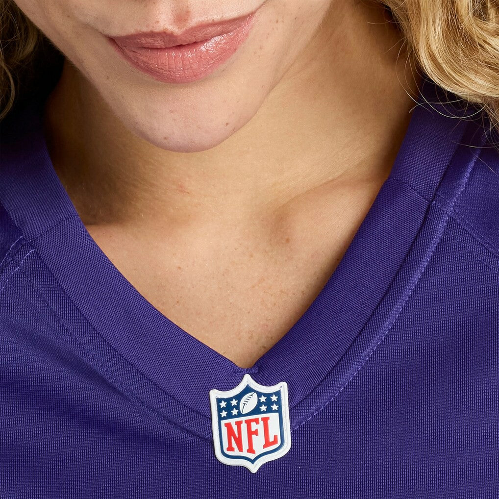 Carson Vinson Baltimore Ravens Women's Team Game Jersey - Purple | NFL Jerseys