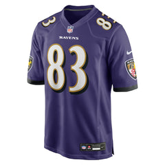 LaJohntay Wester Baltimore Ravens Team Game Jersey Purple - Nike
