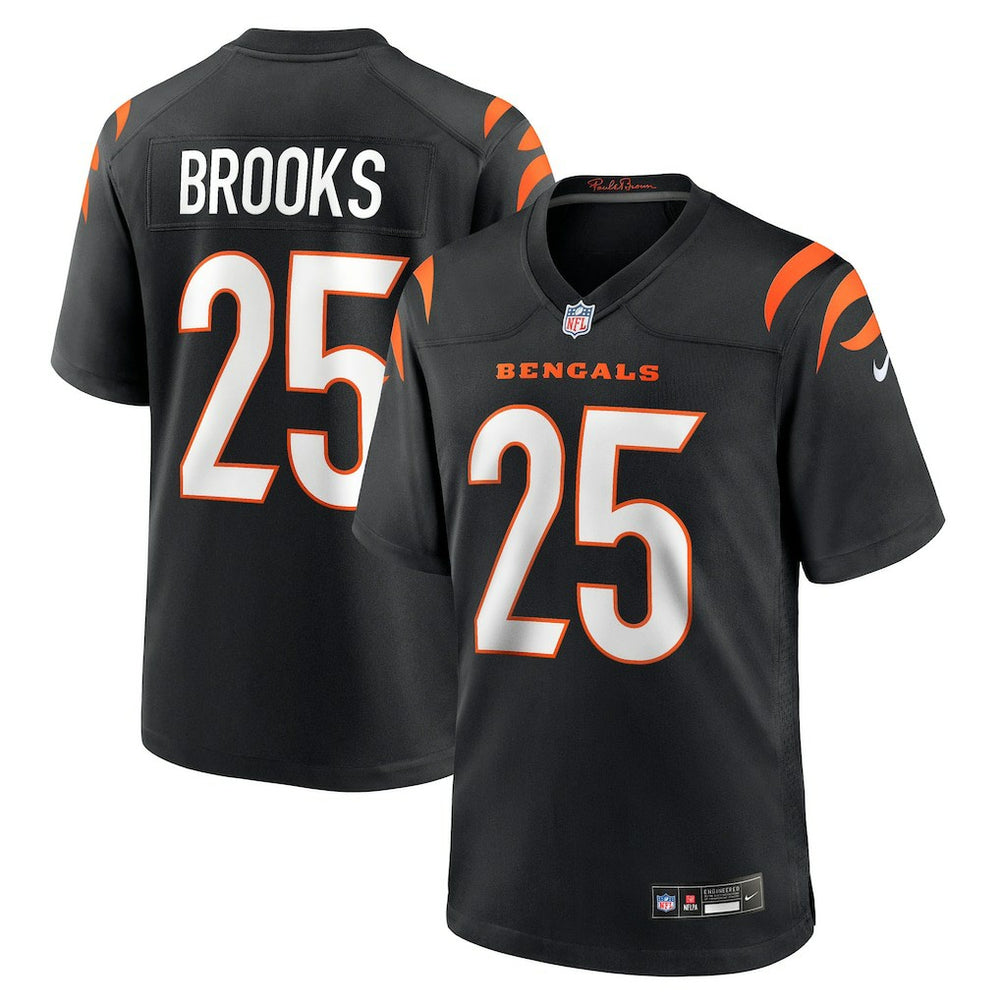 Tahj Brooks Cincinnati Bengals Team Game Jersey Black - Nike
