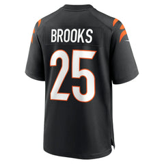 Tahj Brooks Cincinnati Bengals Team Game Jersey Black - Nike