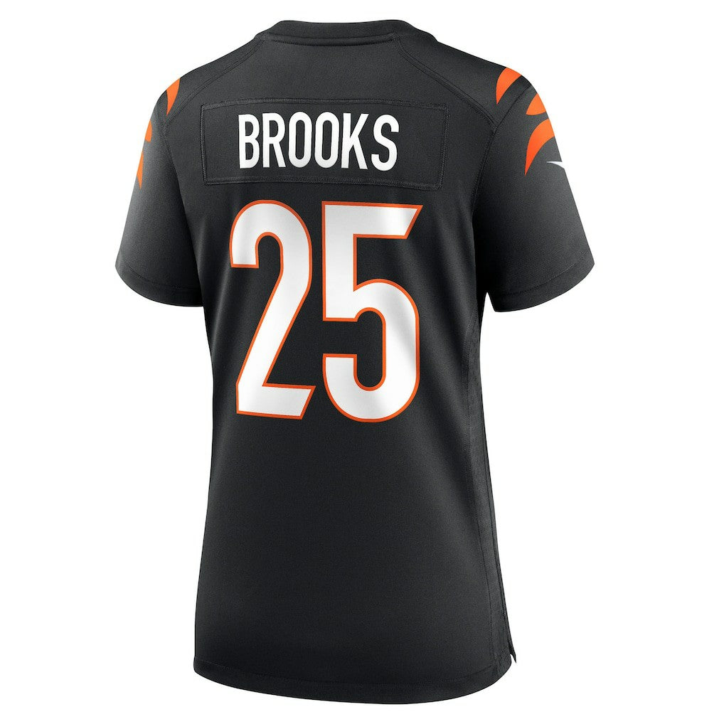 Tahj Brooks Cincinnati Bengals Women's Team Game Jersey Black - Nike