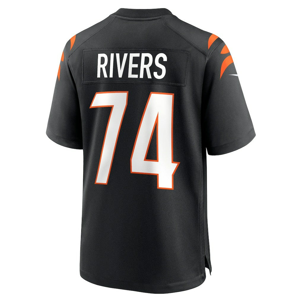 Jalen Rivers Cincinnati Bengals Team Game Jersey Black - Nike