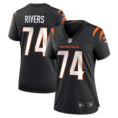 Jalen Rivers Cincinnati Bengals Women's Team Game Jersey Black - Nike