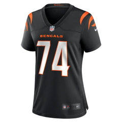 Jalen Rivers Cincinnati Bengals Women's Team Game Jersey Black - Nike
