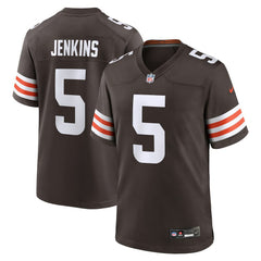 Rayshawn Jenkins Cleveland Browns Team Game Jersey Brown - Nike