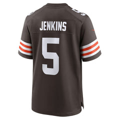 Rayshawn Jenkins Cleveland Browns Team Game Jersey Brown - Nike