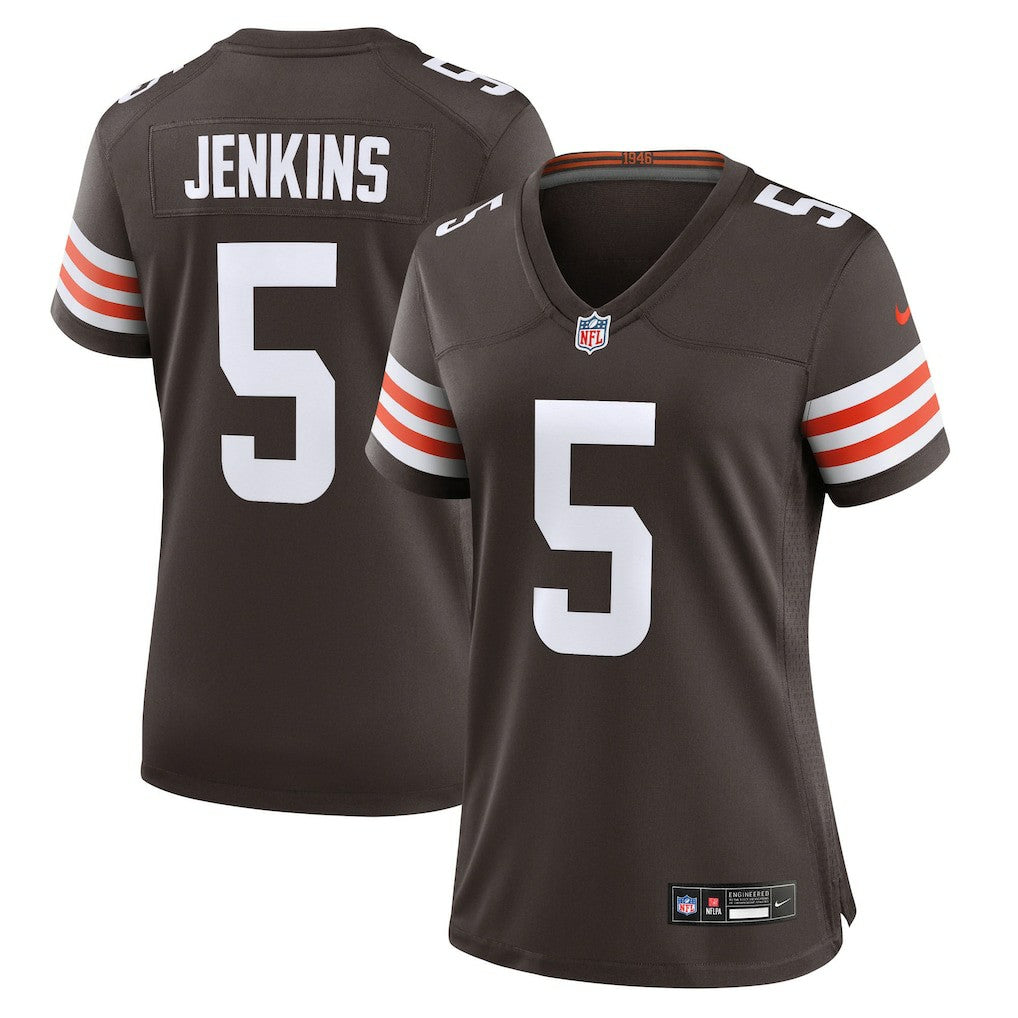 Rayshawn Jenkins Cleveland Browns Women's Team Game Jersey Brown - Nike