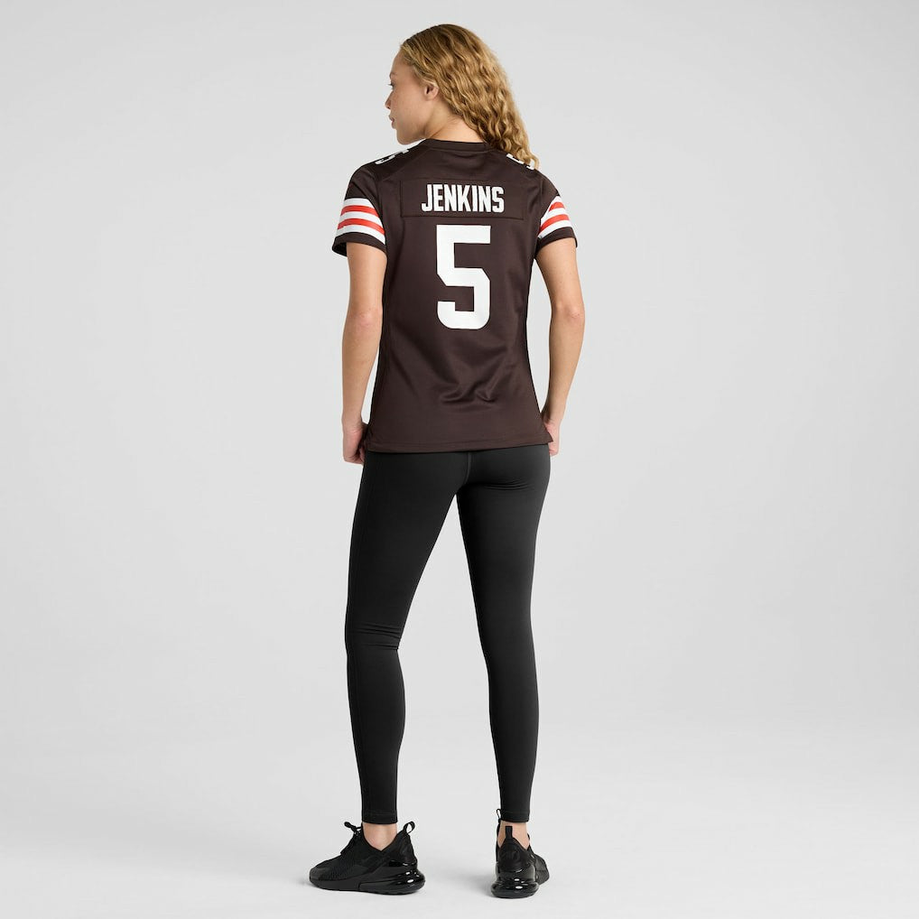 Rayshawn Jenkins Cleveland Browns Women's Team Game Jersey - Brown | NFL Jerseys