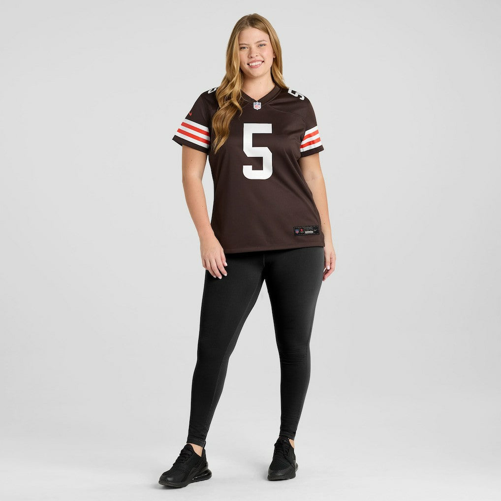 Rayshawn Jenkins Cleveland Browns Women's Team Game Jersey Brown - Nike