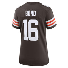 Isaiah Bond Cleveland Browns Women's Team Game Jersey Brown - Nike