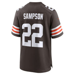 Dylan Sampson Cleveland Browns Team Game Jersey Brown - Nike