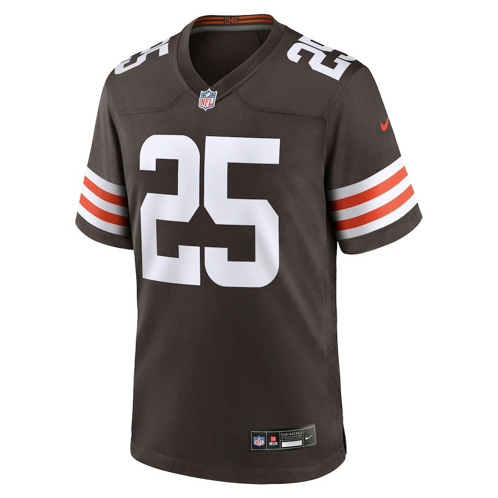 Andre Szmyt Cleveland Browns Team Game Jersey Brown - Nike