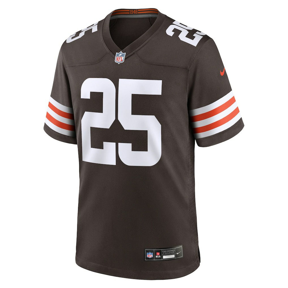 Andre Szmyt Cleveland Browns Team Game Jersey Brown - Nike