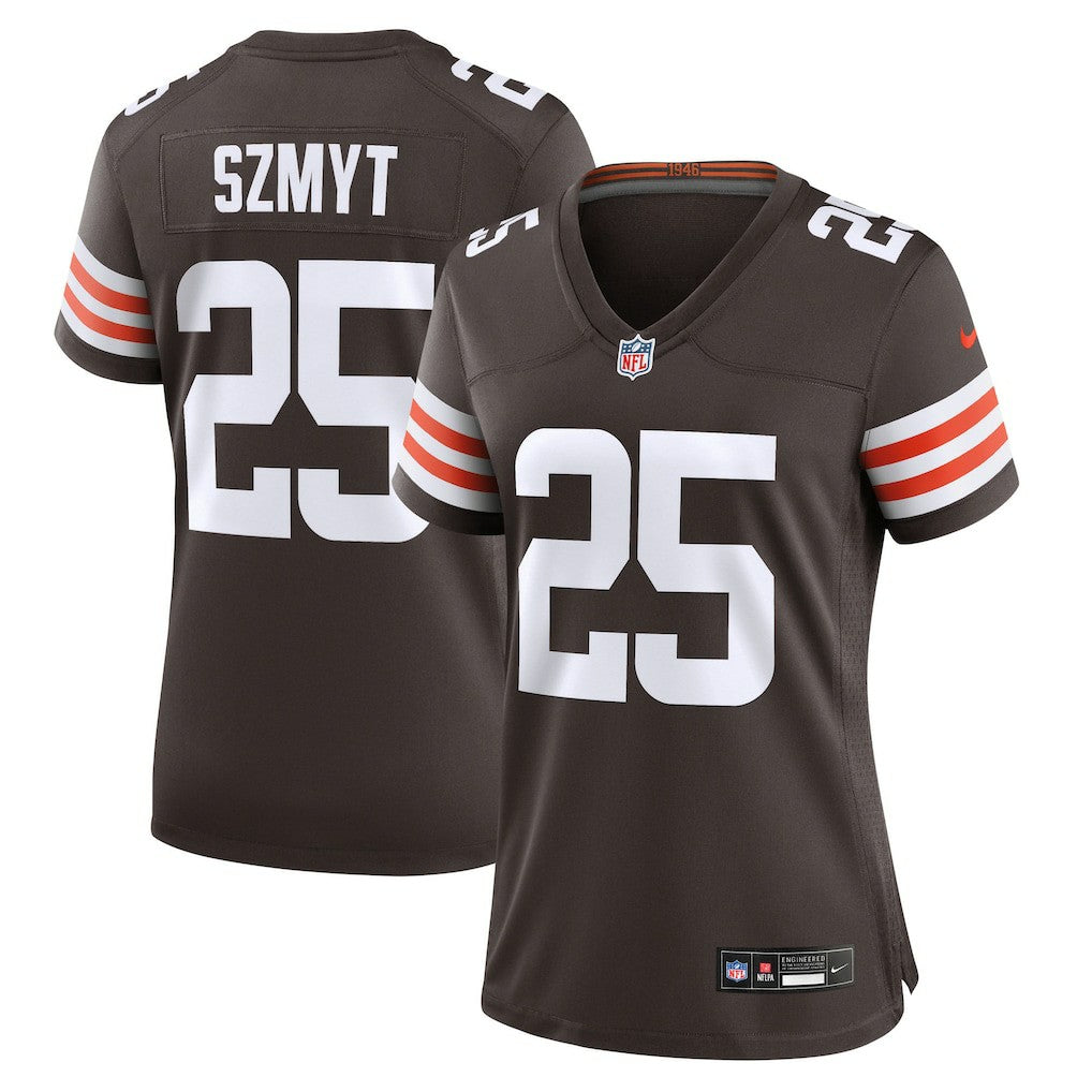 Andre Szmyt Cleveland Browns Women's Team Game Jersey Brown - Nike