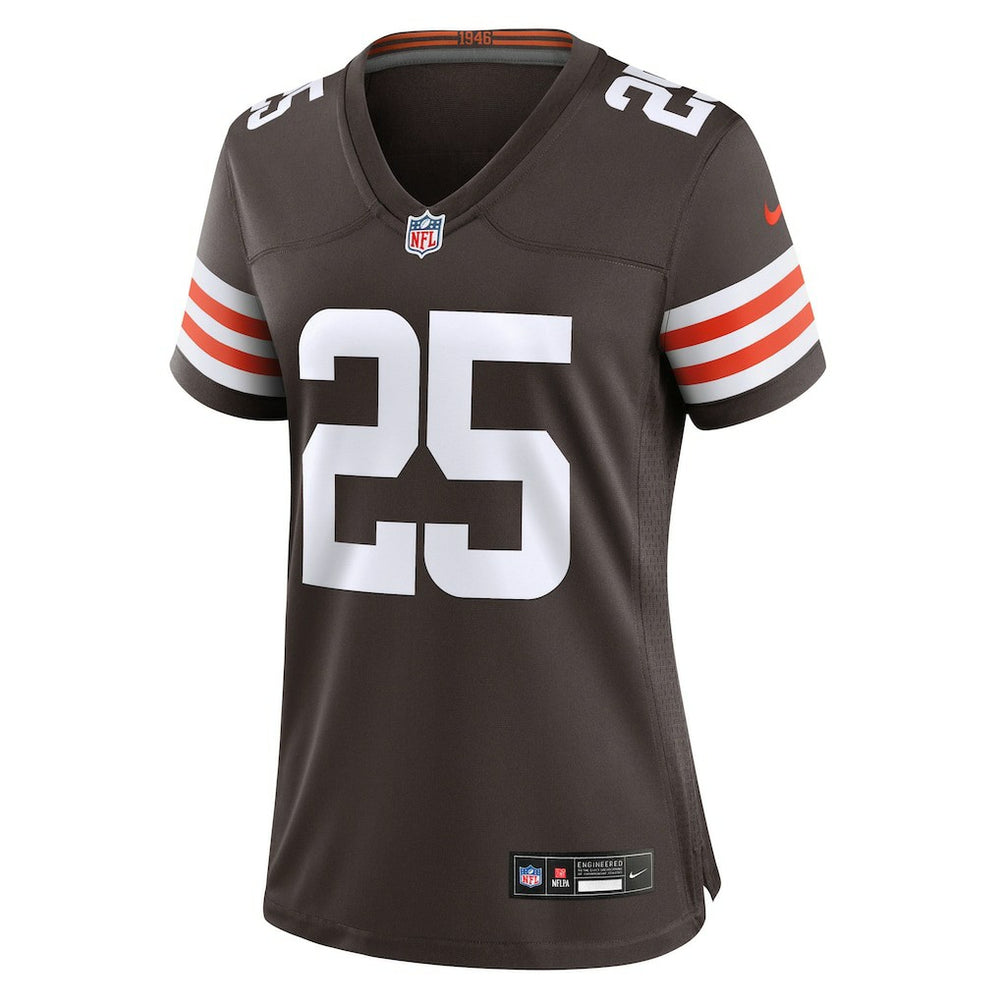 Andre Szmyt Cleveland Browns Women's Team Game Jersey Brown - Nike