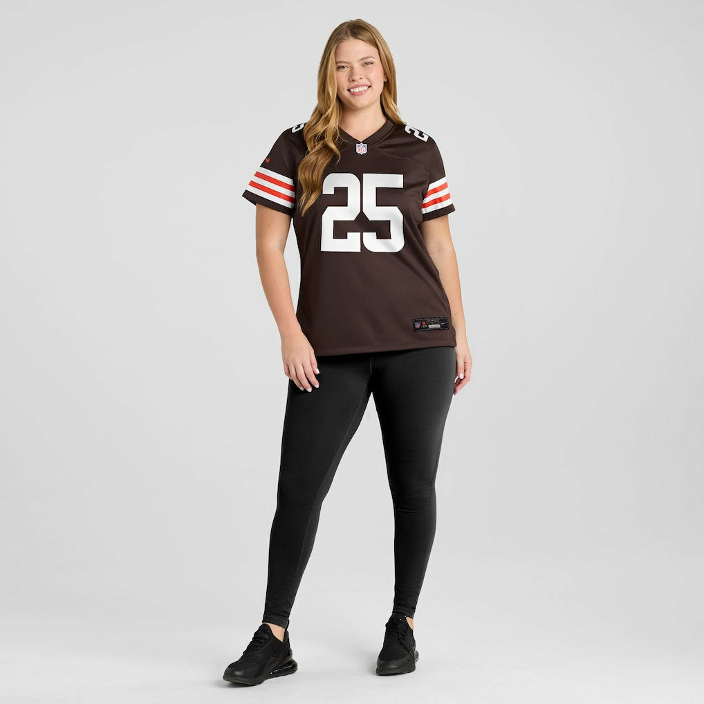 Andre Szmyt Cleveland Browns Women's Team Game Jersey Brown - Nike