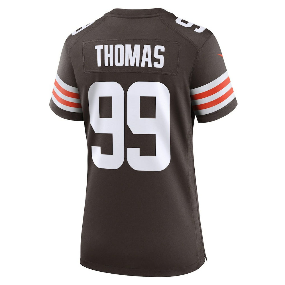 Cameron Thomas Cleveland Browns Women's Team Game Jersey Brown - Nike