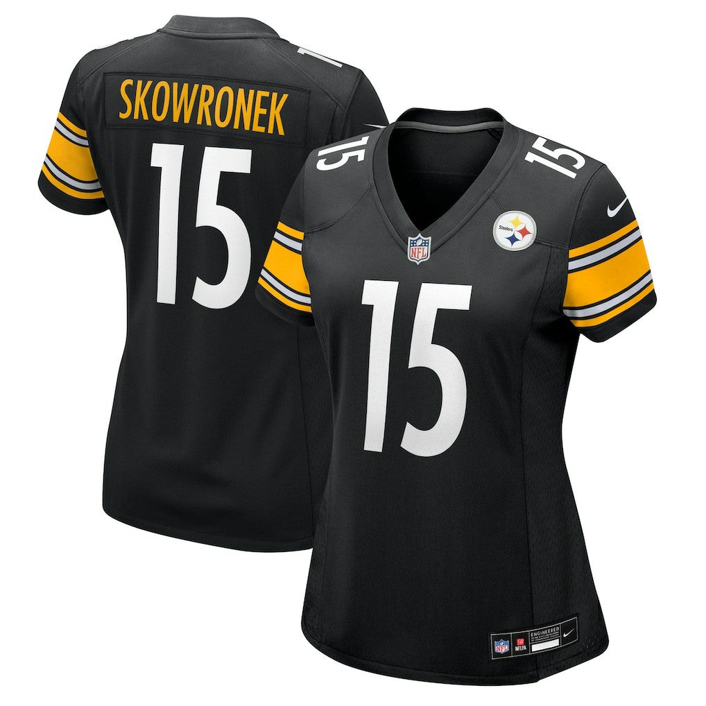 Ben Skowronek Pittsburgh Steelers Women's Team Game Jersey Black - Nike