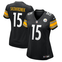 Ben Skowronek Pittsburgh Steelers Women's Team Game Jersey Black - Nike