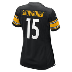 Ben Skowronek Pittsburgh Steelers Women's Team Game Jersey Black - Nike