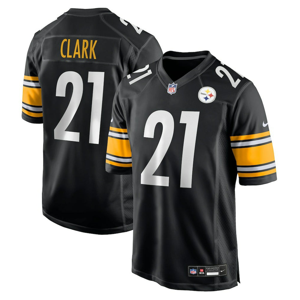 Chuck Clark Pittsburgh Steelers Team Game Jersey Black - Nike