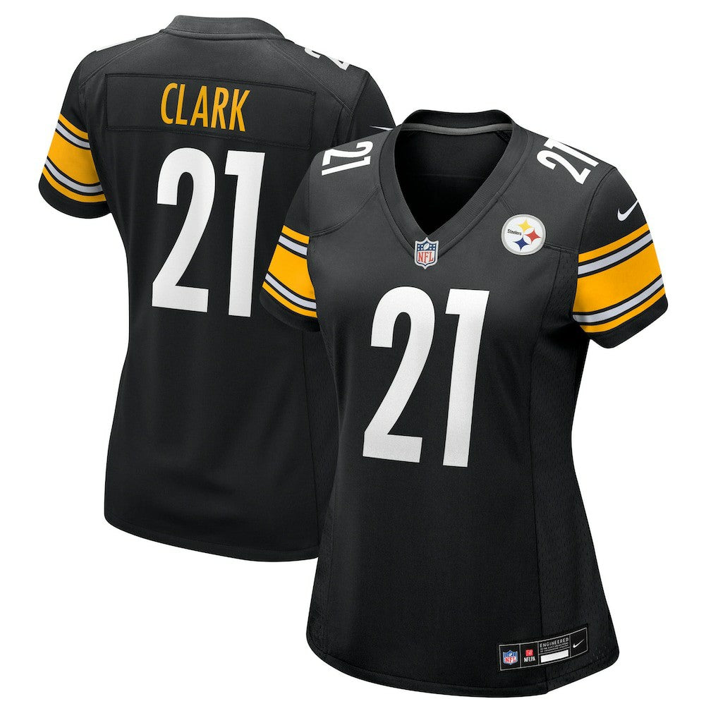 Chuck Clark Pittsburgh Steelers Women's Team Game Jersey Black - Nike