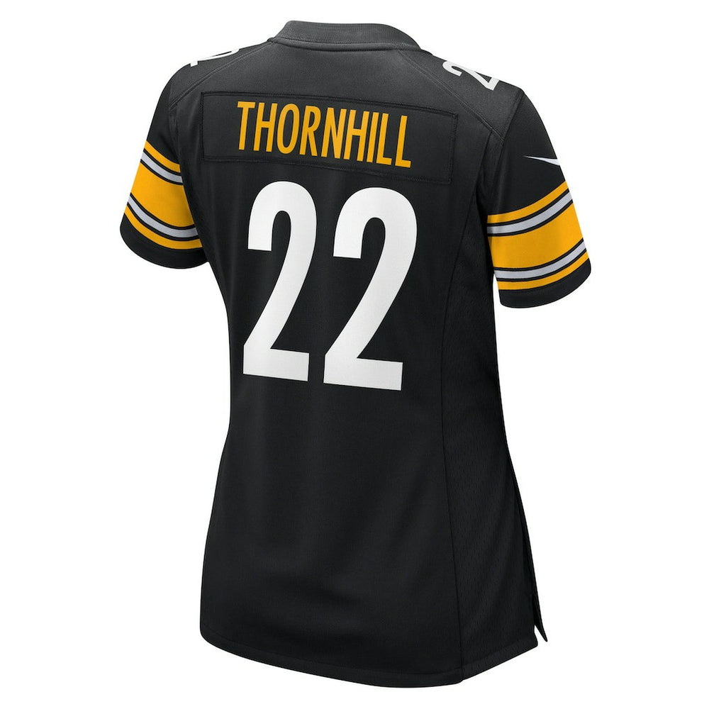 Juan Thornhill Pittsburgh Steelers Women's Team Game Jersey Black - Nike
