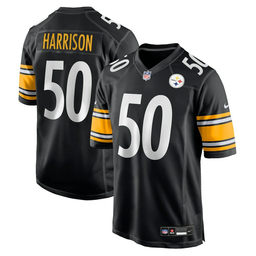 Malik Harrison Pittsburgh Steelers Team Game Jersey Black - Nike