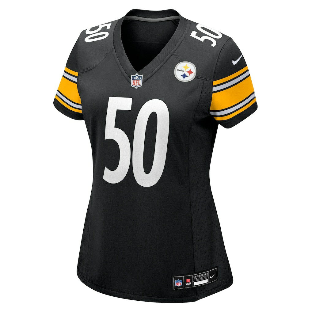 Malik Harrison Pittsburgh Steelers Women's Team Game Jersey Black - Nike