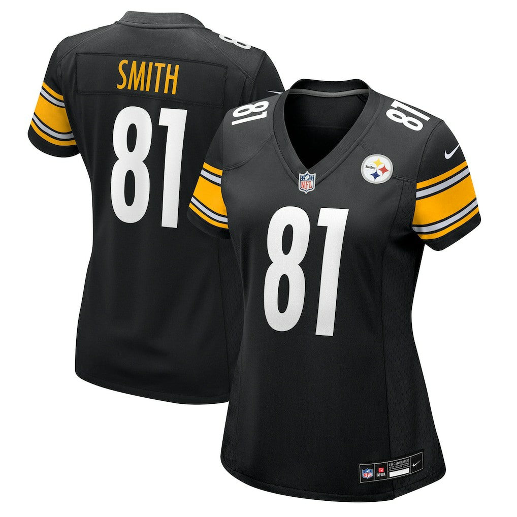 Jonnu Smith Pittsburgh Steelers Women's Team Game Jersey Black - Nike