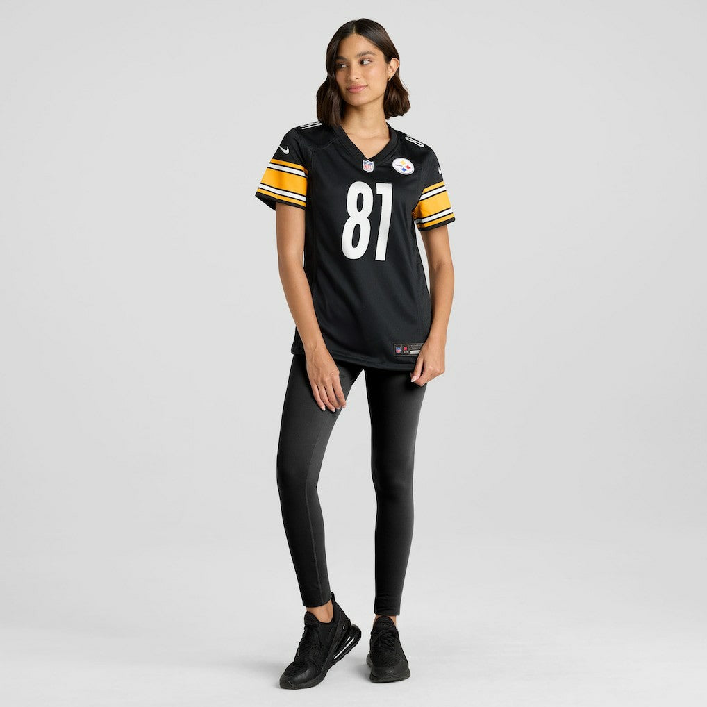 Jonnu Smith Pittsburgh Steelers Women's Team Game Jersey Black - Nike