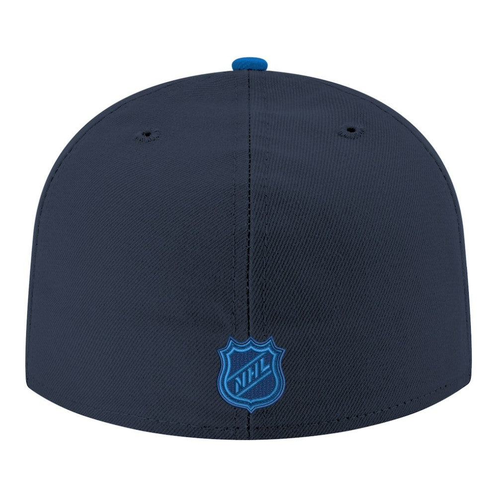 Winnipeg Jets - New Era Core Logo Two-Tone 59FIFTY Fitted Hat Navy