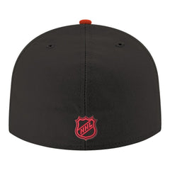 Ottawa Senators - New Era Core Logo Two-Tone 59FIFTY Fitted Hat Black