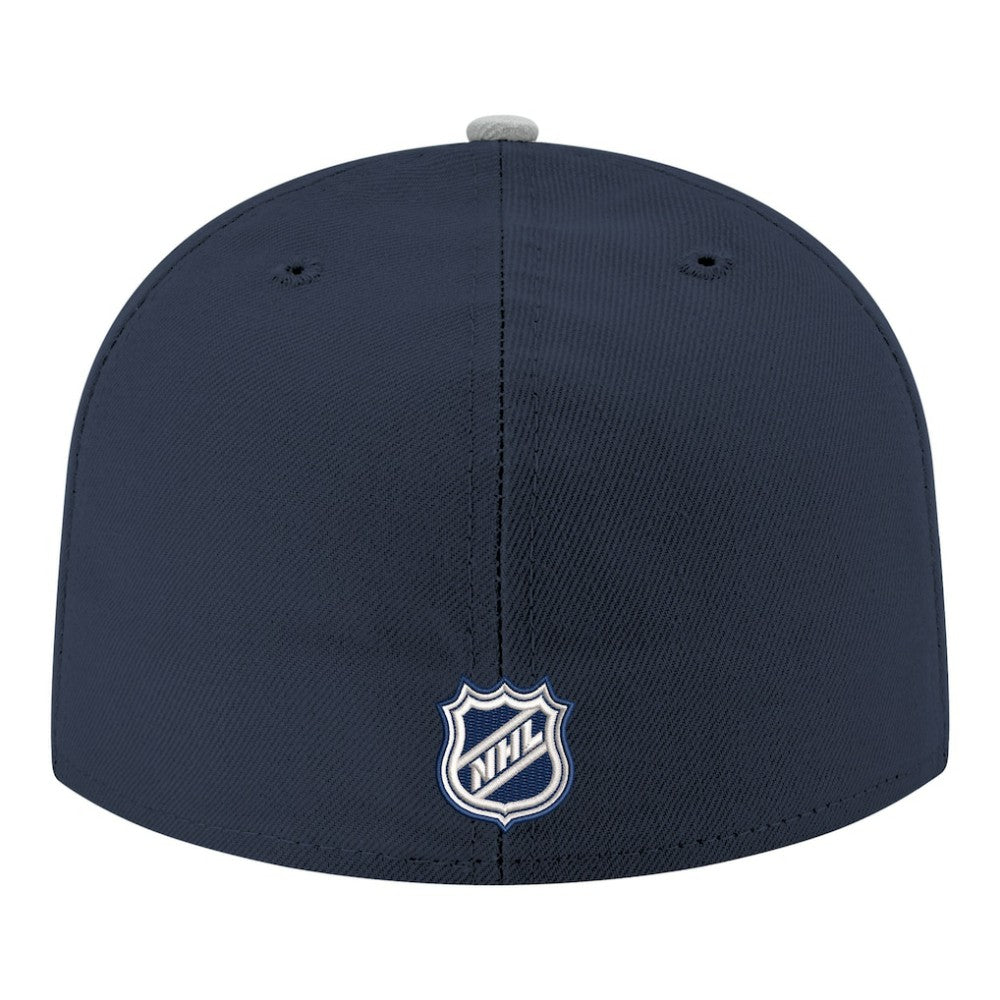 Toronto Maple Leafs - New Era Core Logo Two-Tone 59FIFTY Fitted Hat Navy