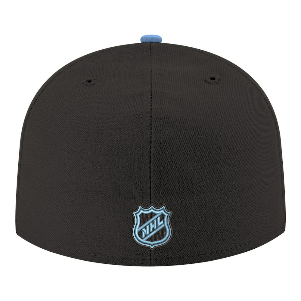 Utah Mammoth - New Era Core Logo Two-Tone 59FIFTY Fitted Hat Black