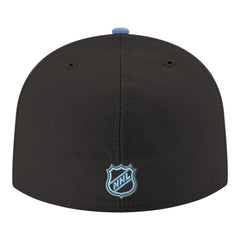 Utah Mammoth - New Era Core Logo Two-Tone 59FIFTY Fitted Hat Black