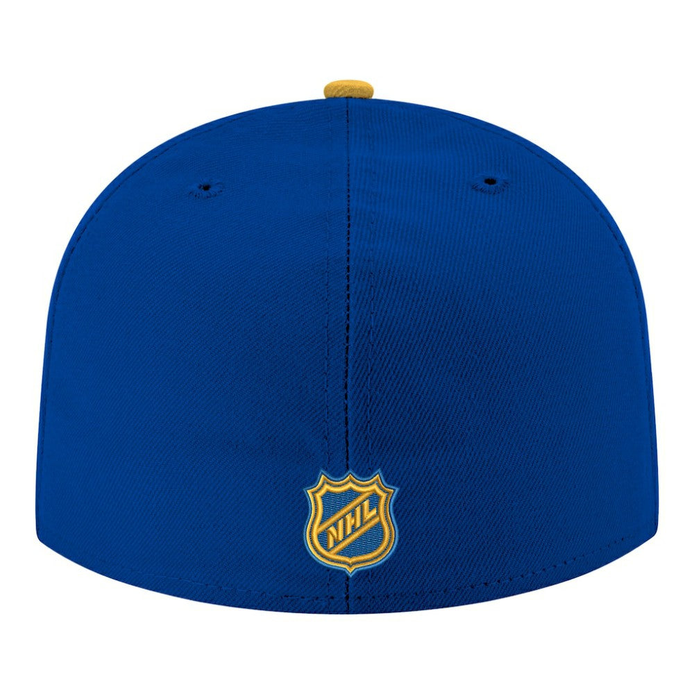 Buffalo Sabres - New Era Core Logo Two-Tone 59FIFTY Fitted Hat Royal