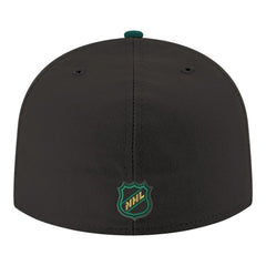 Dallas Stars - New Era Core Logo Two-Tone 59FIFTY Fitted Hat Black