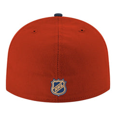 Florida Panthers - New Era Core Logo Two-Tone 59FIFTY Fitted Hat Red