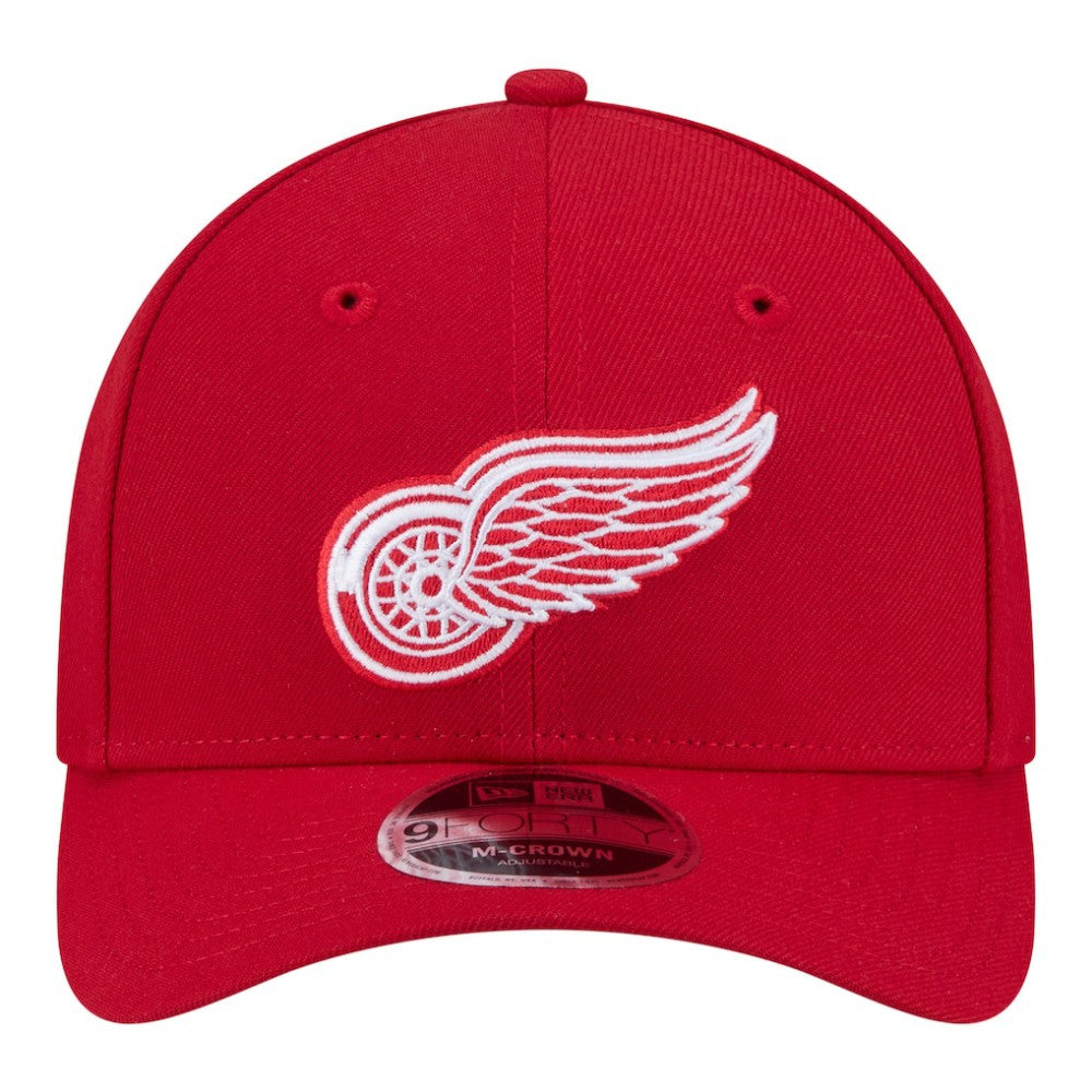 Detroit Red Wings - New Era COOLERA 9FORTY M-Crown Adjustable Hat Red
