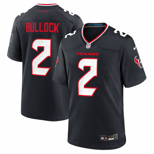 Calen Bullock Houston Texans Team Game Jersey - Navy | NFL Jerseys
