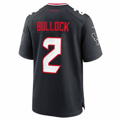 Calen Bullock Houston Texans Team Game Jersey - Navy | NFL Jerseys