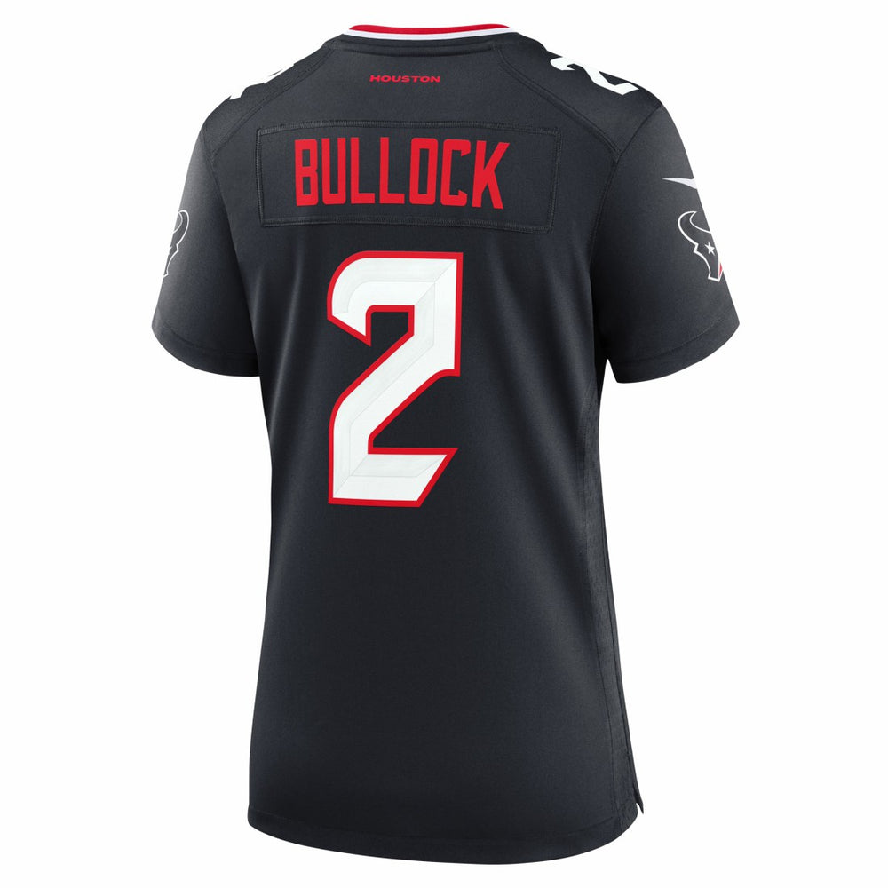 Calen Bullock Houston Texans Women's Team Game Jersey Navy - Nike