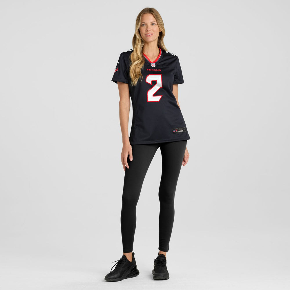 Calen Bullock Houston Texans Women's Team Game Jersey Navy - Nike