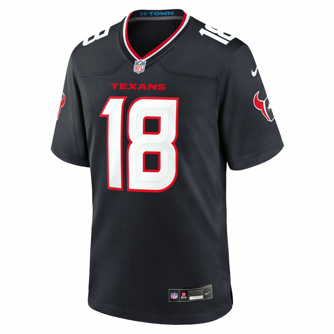 Graham Mertz Houston Texans Team Game Jersey Navy - Nike