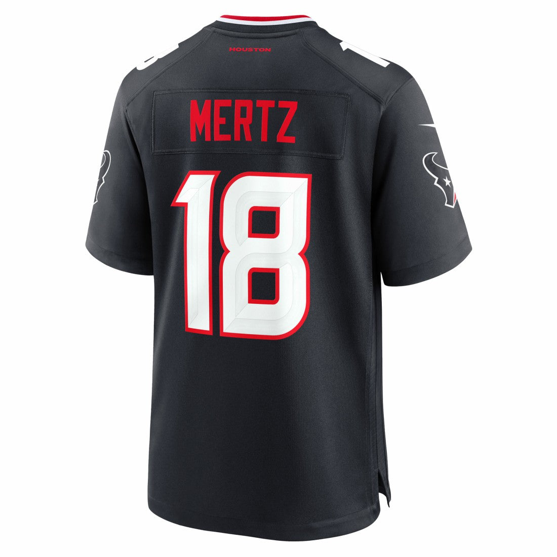 Graham Mertz Houston Texans Team Game Jersey - Navy | NFL Jerseys