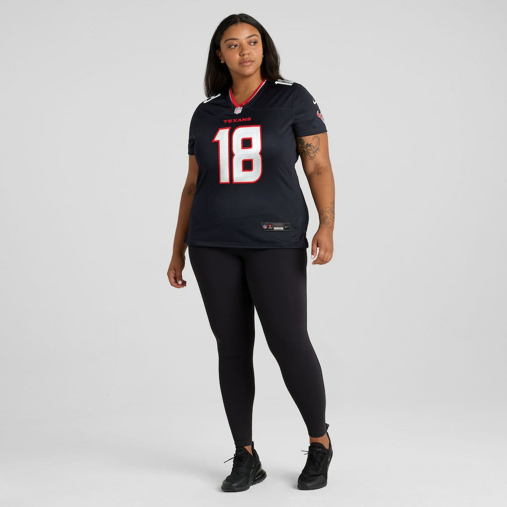 Graham Mertz Houston Texans Women's Team Game Jersey Navy - Nike