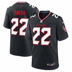Jaylin Smith Houston Texans Team Game Jersey Navy - Nike